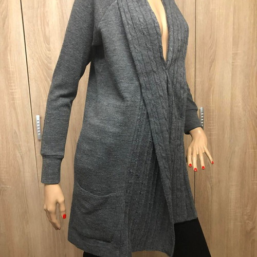 Stradivarius cardigan used, gray, size M/L