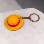 3D Printed Luffy Hat Keychain new