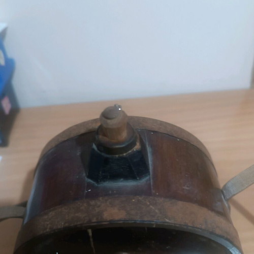 Traditional wooden Tsotra used, vintage antique 15cm