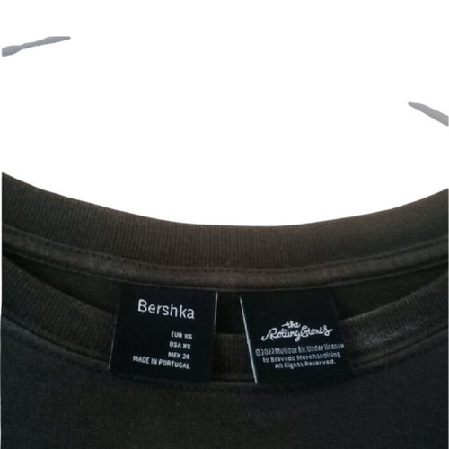 Rolling Stones crop tshirt Bershka used