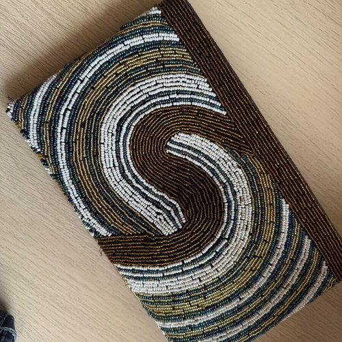 Beaded envelope bag new