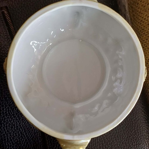 Porcelain fondant dish like new, Japanese Lusterware Art Deco