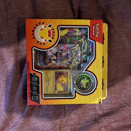 Pokemon Day Pikachu Swirl Trading Card Game New