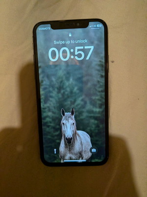 iPhone X 256GB like new, 80% battery health, original, black
