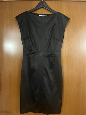 Zara satin little black dress like new, size XS