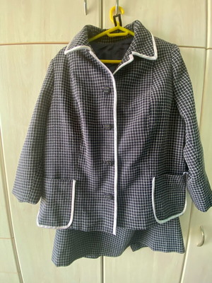 Women's set medium-large used, blue