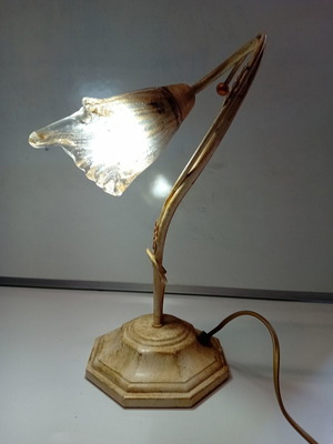 Vintage decoration desk lamp used