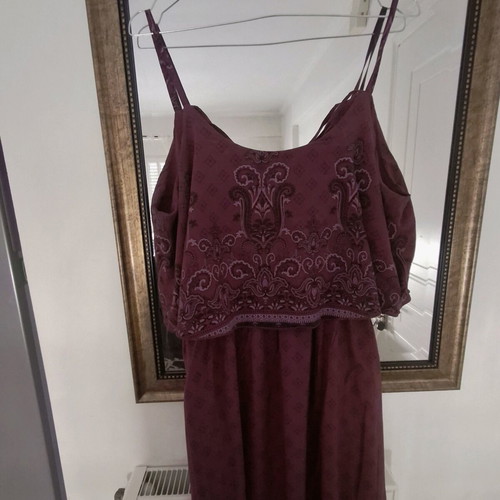 Dress burgundy Attrattivo like new, size M