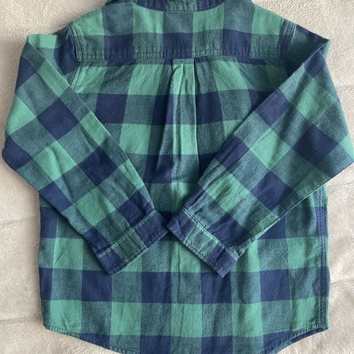 ZARA Checked Shirt Like New, 3-4 Years, Blue and Green