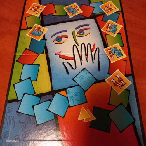 Taboo board game like new, missing some cards and buzzer