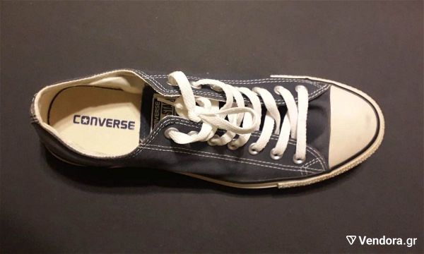  Converse Unisex Sneakers All Star Low, 45 noumero, chromatos Navy Blue, se aristi katastasi.