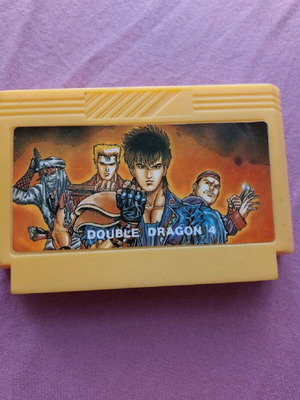 Vintage retro game Double Dragon 4 used