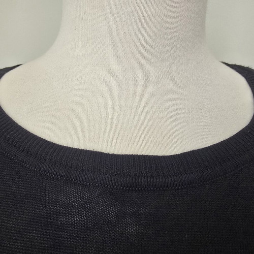 Zara spring blouse used, black, size M with slim fit