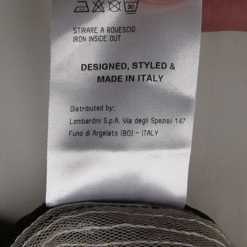 Atos Lombardini women's dress size L used, black and white sleeveless