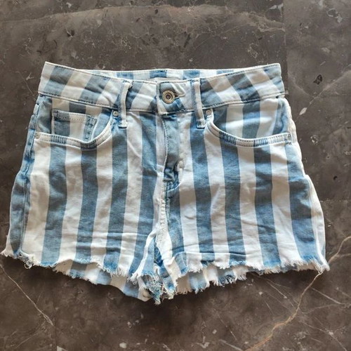 Anti Blue women's shorts like new, cotton denim, size XS