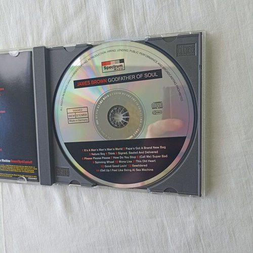 James Brown Godfather Of Soul CD new, R&B / Soul