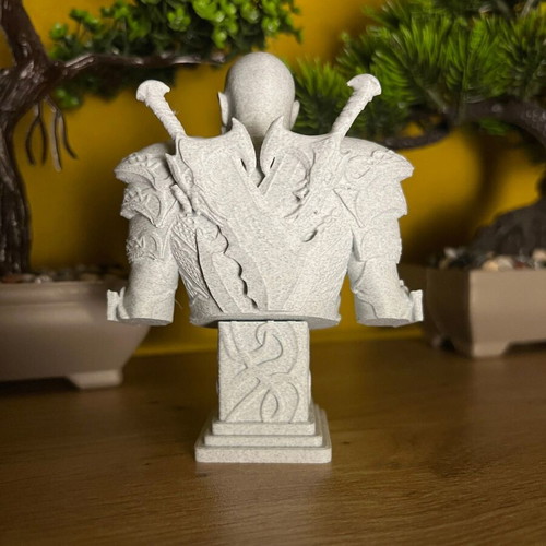Kratos Bust God of War new, 12 cm height