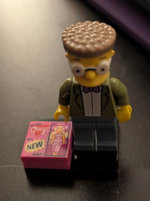 Lego 71009 Minifigure The Simpsons Series 2 Waylon Smithers μεταχειρισμένο