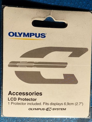 Olympus SLR LCD Protector original new, full pack of 2 pieces