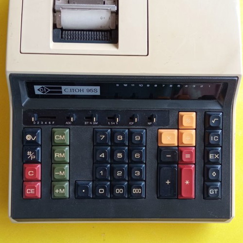 Citoh 95S cash register used, functional, 2008 model