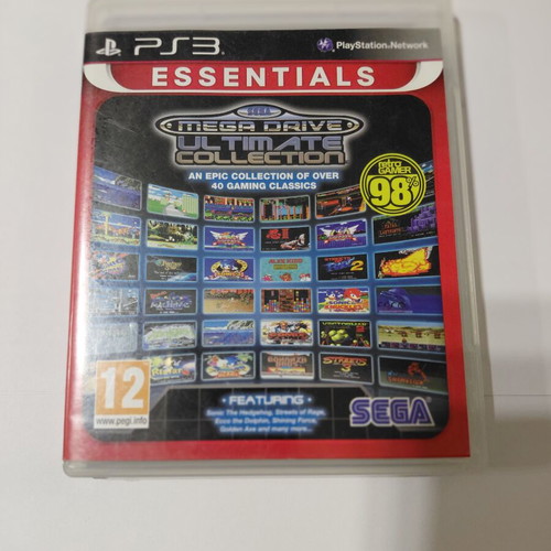 Megadrive Essentials PS3 game used, action fighting puzzle