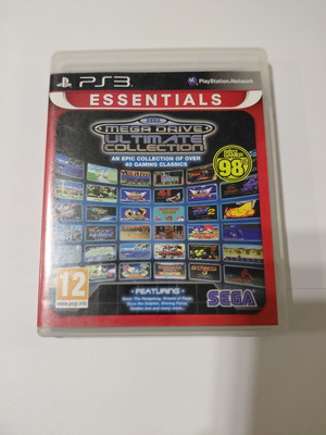 Megadrive Essentials PS3 game used, action fighting puzzle