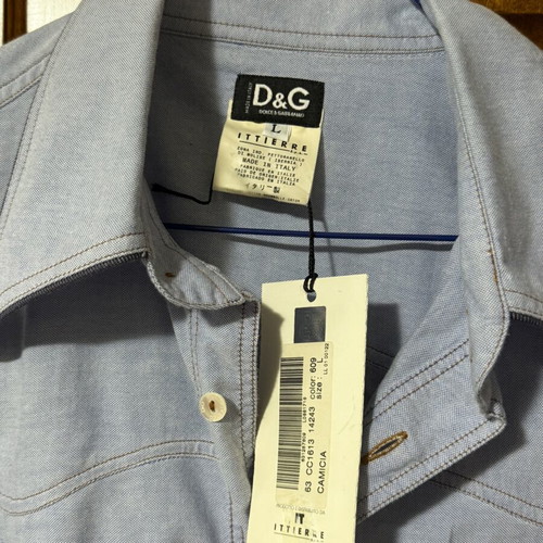 Dolce & Gabbana denim shirt size L new with tags