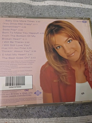 Britney Spears ...Baby One More Time Enhanced CD Album σαν καινούργιο, pop