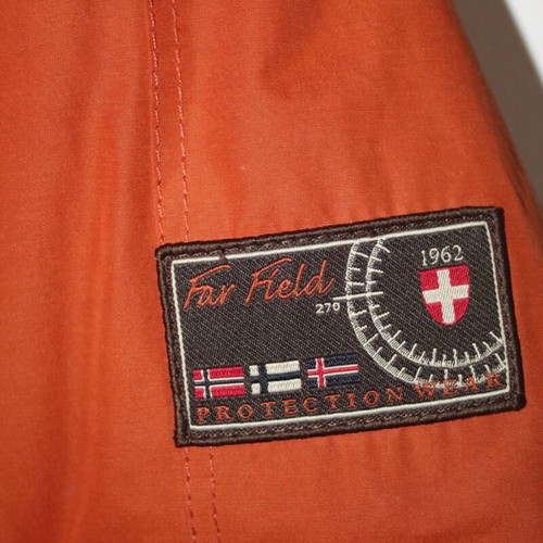 Farfield orange men's jacket used, size EUR 56