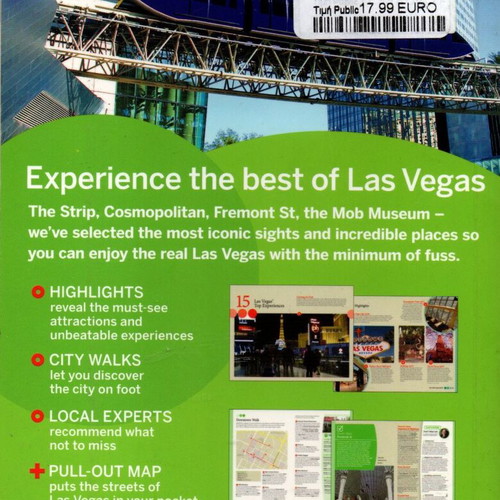 Discover Las Vegas travel guide like new, English