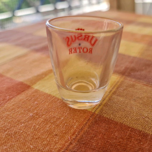 Collectible Ursus Roter shot glass used 90-2000