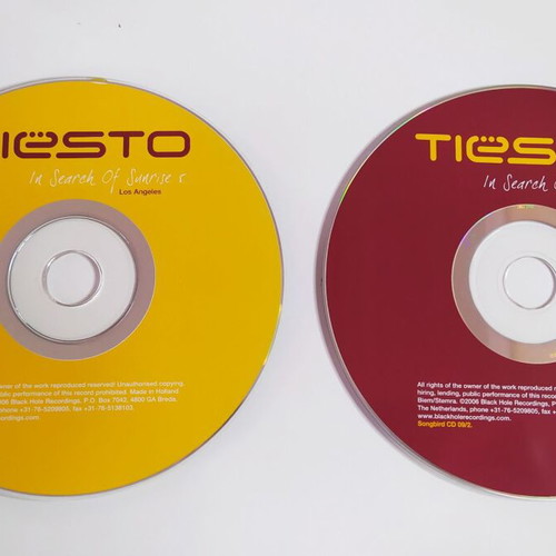 Tiesto In Search Of Sunrise 5 Los Angeles CD used, electronic