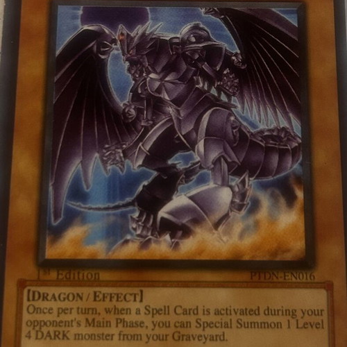 Dark Horus Yu-Gi-Oh! card, Phantom Darkness series, ultra rare holo