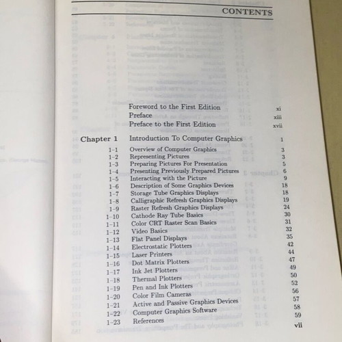 Mathematical Elements for Computer Graphics book like new