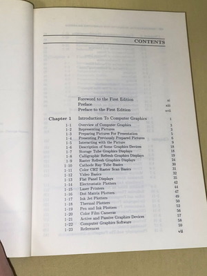 Mathematical Elements for Computer Graphics book like new