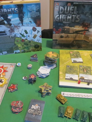 Duell of Giants board game used in very good condition