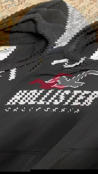 Unisex φούτερ με κουκούλα Hollister