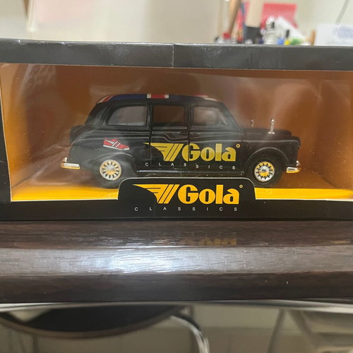 Gola Taxi Car 100 Years Anniversary metal collectible, new