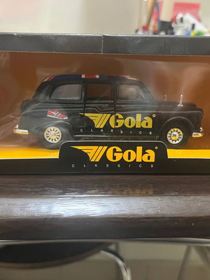 Gola Taxi Car 100 Years Anniversary metal collectible, new