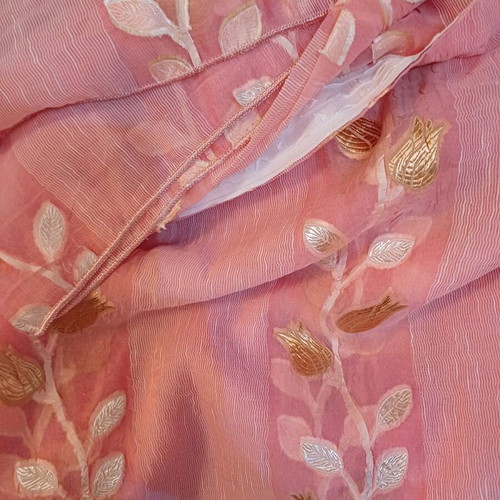 Curtain new in pink-gold 2.80×2.30