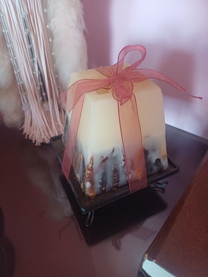 Large candle new