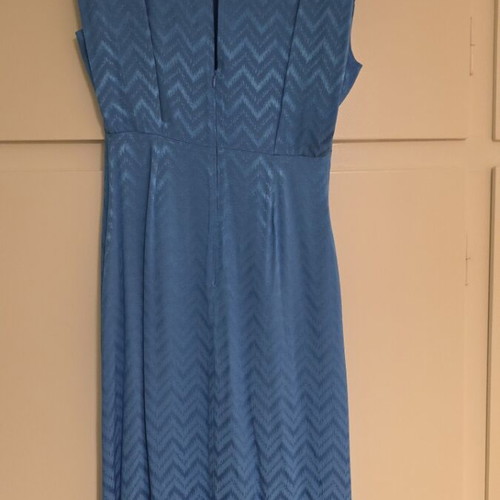 We_are maxi blue dress like new