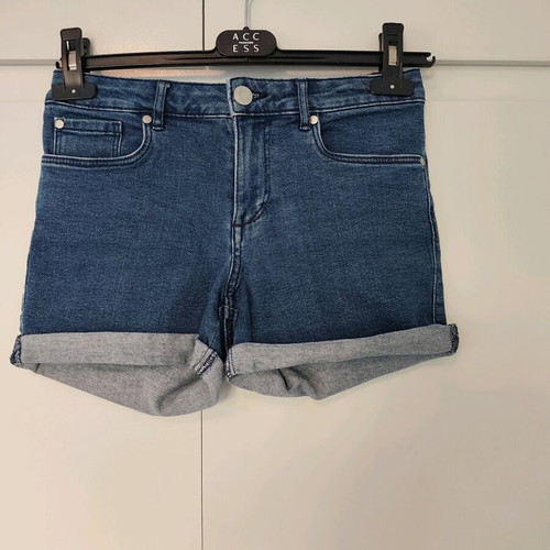 Esmara women's denim shorts size 34 used, blue