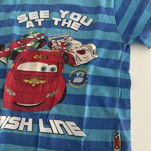 Disney Store Lightning McQueen Kids T-shirt like new, size 7-8 years