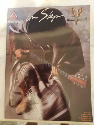 Stevie Ray Vaughan In Step Guitar Recorded Versions Songbook like new