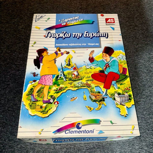 Know Europe board game used