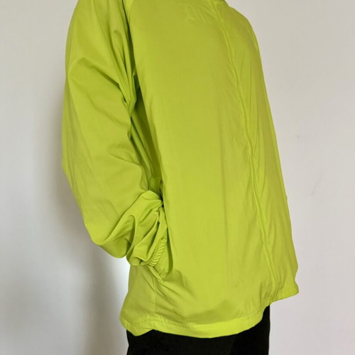 Puma windbreaker reflective jacket like new, green and yellow, XL