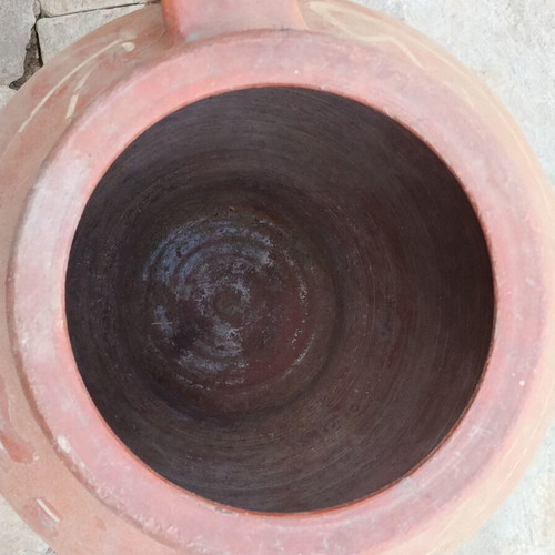 Traditional Clay Kiupi vintage decorative, used, height 35cm