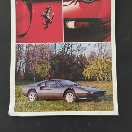 Ferrari 308 GTB/GTS 1981 car brochure