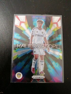 Tyler Adams 2022-23 Panini Prizm Premier League card like new Kaleidoscopic Leeds United